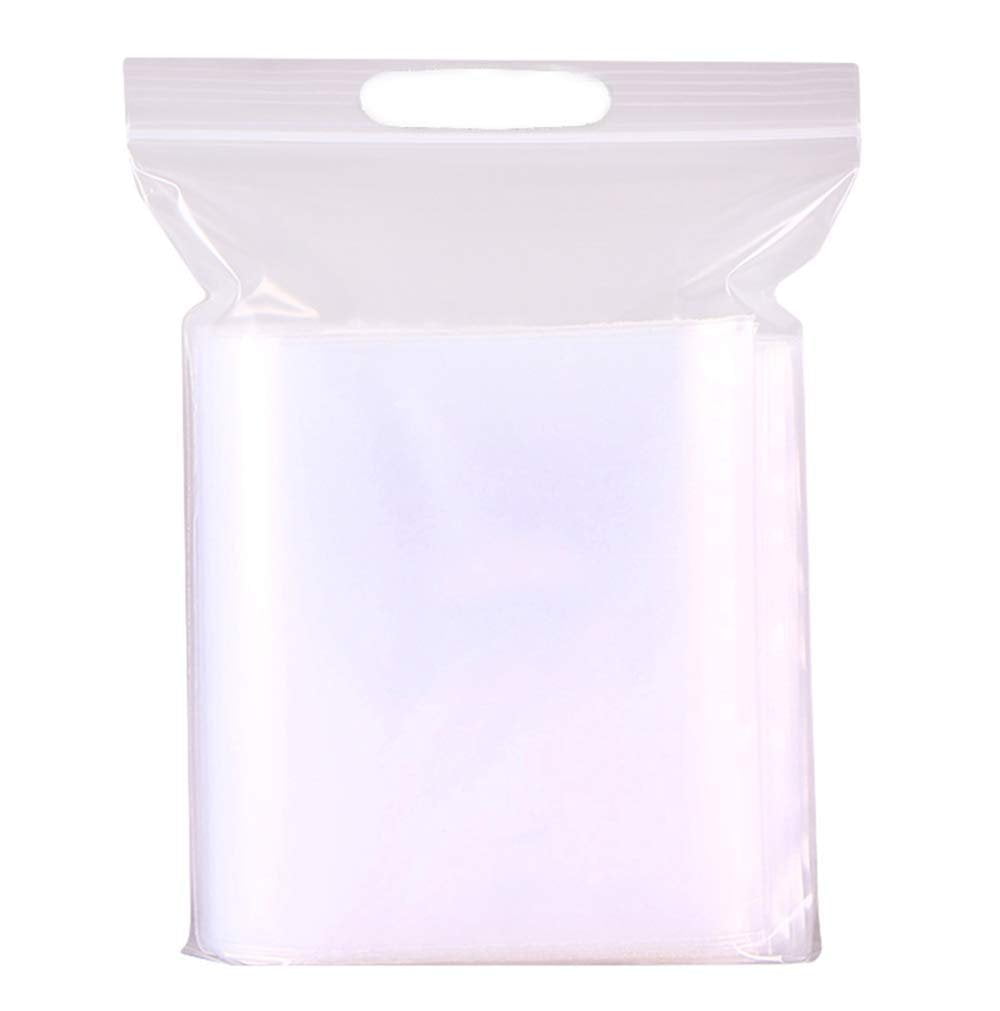 100Pcs/Set Transparent Ziplock Bag/ Reusable Plastic Packaging Bags/  Reclosable Sealing Storage Pouches for JewelryCandyEarplug | Lazada.vn