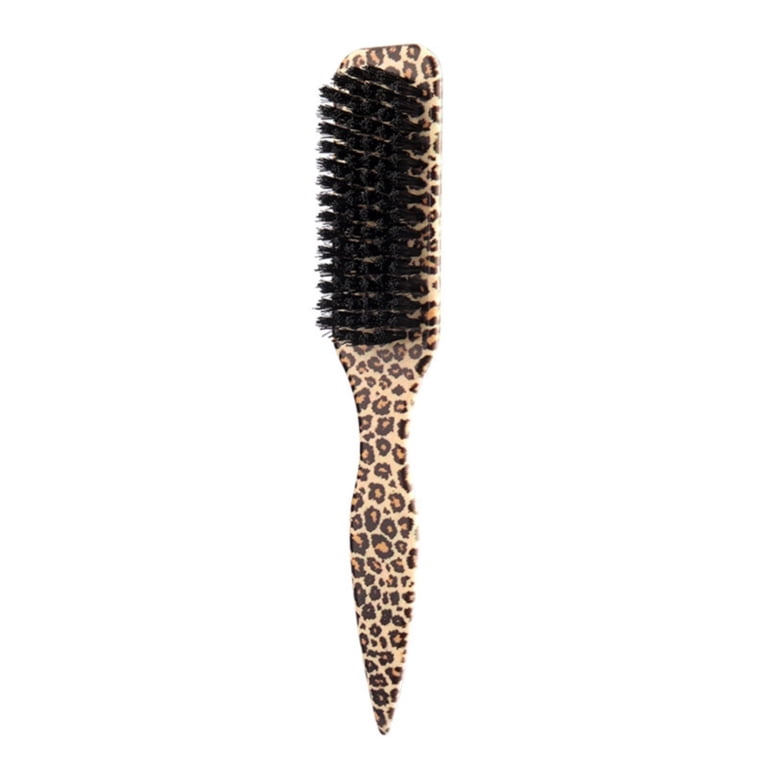 3-Pack Edge Control Brush For Men - 2-in-1 Mustache Brush & Comb For Styling Baby Hairs, Eyebrows & Curly Hair