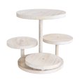 thumbnail image 5 of BalsaCircle 4-Tier White 14" Wooden Cake Stand Round Trays Wedding Party Events Decorations Supplies, 5 of 8
