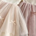thumbnail image 5 of Mercatoo Baby Girls Long Sleeve Dress Spring Tiered Tulle Skirt Toddler Girl Tutu Dress for Princess Brithday Part𝘆, 5 of 8