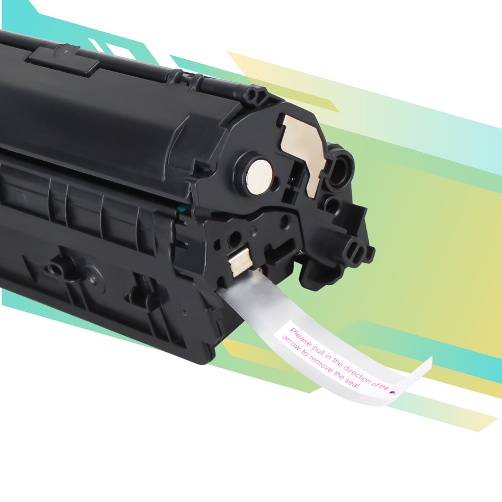 CB436A High Yield Toner Cartridge Compatible for HP 36A CB436A Laserjet M1522n MFP M1523nf MFP M1120 MFP P1505 P150n Printer (4-Pack, Black)