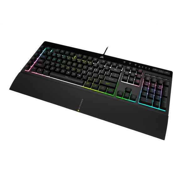 CORSAIR Gaming K55 RGB PRO XT - Keyboard - backlit - USB - US International - black