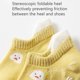thumbnail image 5 of pares de calcetines antideslizantes para bebés, calcetines antideslizantes para bebés recién nacidos con empuñaduras, calcetines tobilleros unisex antideslizantes para niñas y niños, 5 of 7