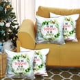 thumbnail image 3 of Set of 4 Merry Christmas Tis the Season Thow Pillows, 3 of 3