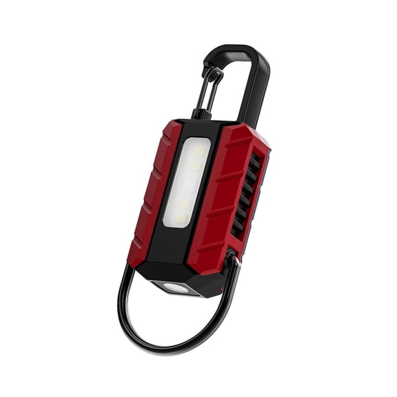 Small Keychain Flashlights Portable USB Rechargeable Work Light Inspection Flashlights for Night Work Easy to Use