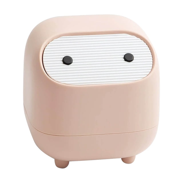 TIELUTT Desktop Can Mini Double Layer with Lid for Home Small Recycling Bags Kitchen Liners Small Wastebasket Bags Large Recycling Bags Simply Human Bags M