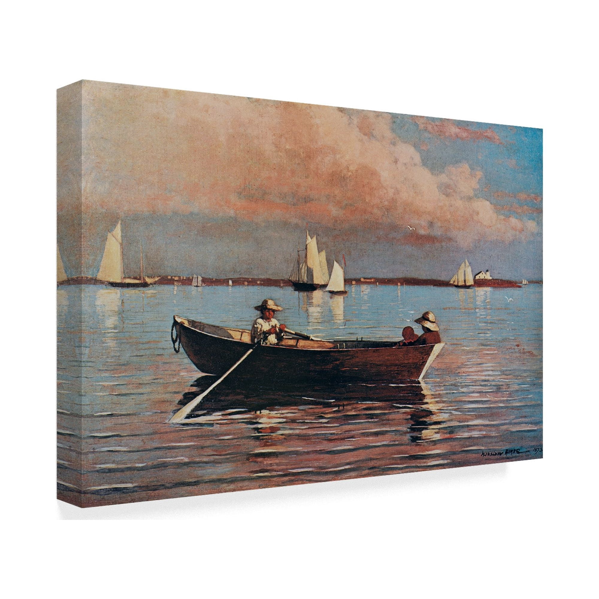 Trademark Fine Art 'Gloucester Harbor' Canvas Art by Masters Collection