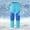 Snow pant-Blue, variant on Gamivast Kids Snow Pants Boys Girls Hiking Fleece Lined Straight Leg Skiing Pants Outdoor Elastic Waist Winter Pant with Zipper Pockets Warm Clothes