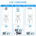 thumbnail image 7 of 300Mbps WiFi Extender Signal Booster, 2.4G Band WiFi Repeater, WiFi Booster Wireless Internet Extender, 7 of 7