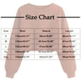 thumbnail image 2 of Antqov Sweatshirt for Women, Crewneck Pullover Cute Ghost Printed Crop Tops, Party Time Fashion Casual Sweatshirts, 2 of 2