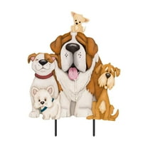 Briarwood Lane Dogs Spoiled Here Metal Art