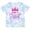 Tie Dye Blue, variant on Inktastic Being a Princess is Exhausting, Crown, Hearts Girls Toddler T-Shirt