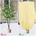 thumbnail image 5 of HEMOTON 2 Pcs Protective Plant Protection Cover 180.00X120.00X0.50CM Beige, 5 of 8