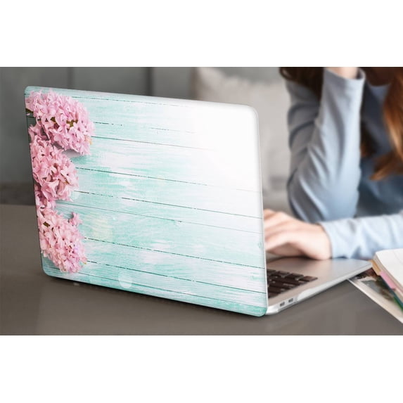 KSK KAISHEK Hard Shell for 2010/2013/2014-2017 Released Old MacBook Air 13 inchs with Not Retina Display No USB-C Model: A1466 & A1369 Flowers 90 + Black Keyboard Cover