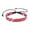 Red, variant on 11PCS Hand Strap Adjustable Braided Traditional Patterns Geometric Dot Print Kerchief Style Color Matching Weave Bracelet Wristband,Red
