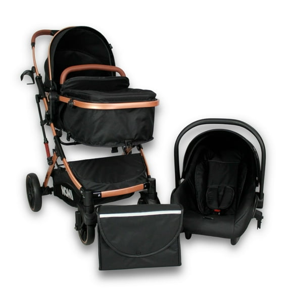 Carriola De Lujo Ultraligera Noni Is-999 H Negro Dorado