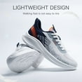 thumbnail image 6 of Effortless Run: Men's Lightweight Cushioned Sneakers, 6 of 7