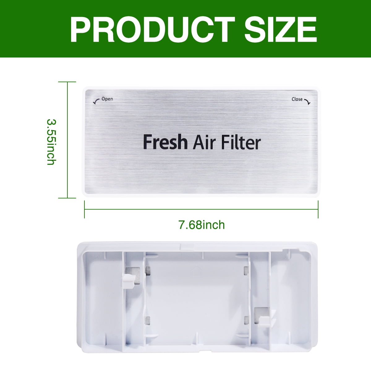 ADQ75493301 Refrigerator Air Filter Cover Replacement Compatible with LG Refrigerators, Fits LRMVS3006S LRMDS3006S LRMVC2306S LRMDC2306D LRFVC2406S LRFDS3016S