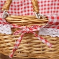 thumbnail image 3 of XingJian LLC Rustic Willow Woven Picnic Basket - Perfect for Outdoor Activities, 3 of 10