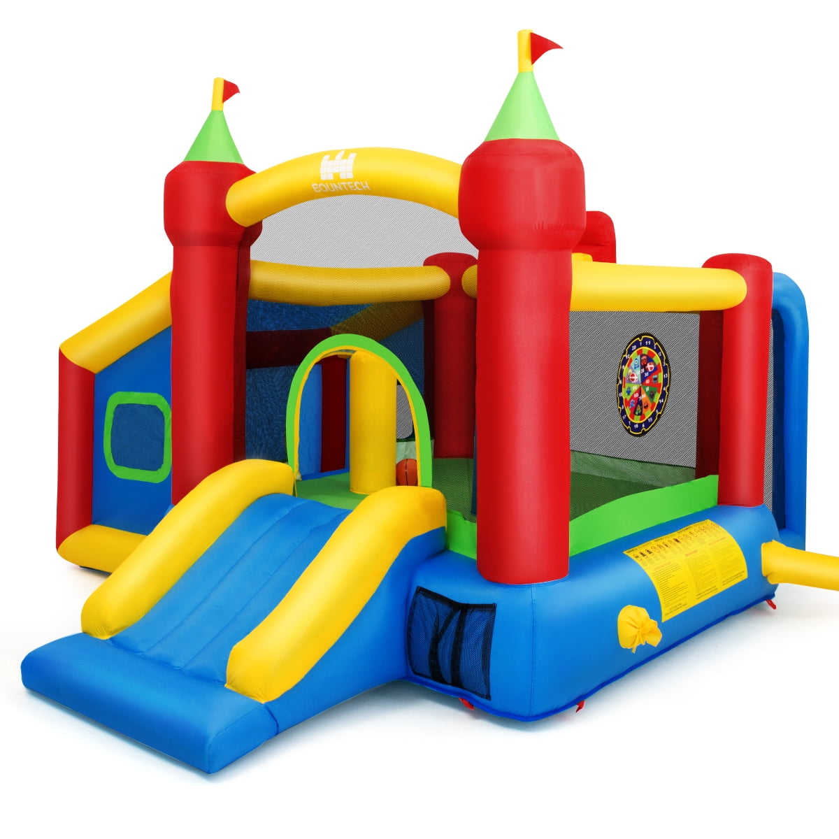Details about   Banzai Slide n' Score Inflatable Bounce House 