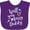 Purple, variant on Inktastic Will You Marry Daddy-ring White Boys or Girls Baby Bib