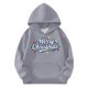 thumbnail image 3 of Sudadera con capucha para niñas y niños, sudadera de manga larga con cuello redondo y estampado de moda, jersey con bolsillo, sudadera de poliéster para niñas, 3 of 8