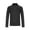 Black, variant on ZIXKCGDSE Quarter Zip Pullover Tops for Men Long Sleeve Shirt Outdoor Running Fitness Shirts Size XL