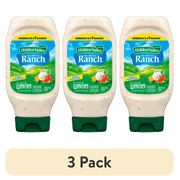 (3 pack) Hidden Valley Original Ranch Salad Dressing, 16 fl oz Bottle