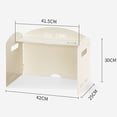 thumbnail image 5 of Sportteer Camping Stove Windscreen Durable Metal Stove Windscreen Folding Metal Stove Windshield Rustproof Camping Picnic Windscreen with Organizer, 5 of 6