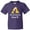 Purple, variant on Inktastic Grandma Loves Me Girls Giraffe Granddaughter Youth T-Shirt