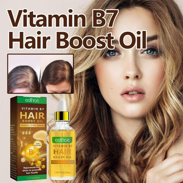 onlyliua Promoción de Temporada Aceite Capilar B7 - Aceite Capilar Regenerador Biotina para La Caída Del Cabello 35Ml
