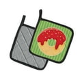 thumbnail image 2 of Caroline's Treasures Christmas Donut Pair of Pot Holders, 2 of 2