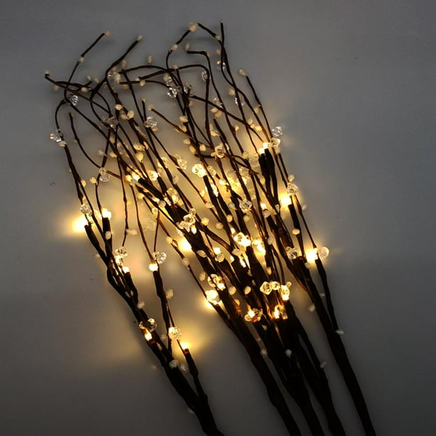 Decorative LED Light Branches, Warm White, 34Inch, 5