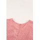 thumbnail image 4 of ABPHQTO Minivestido a capas sin mangas estampado rosa de mujer, 4 of 5