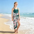thumbnail image 6 of Teen Girls One Piece Swimsuit with Cover Up Sarong Skirt Bathing Suit Beach Swimwear for 10-16 Years, 6 of 7