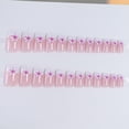 thumbnail image 4 of Kit de Uñas Postizas Wuhetyo 24 Piezas Brillantes con Diseño Floral, 4 of 6