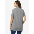 thumbnail image 2 of Woman Within Plus Size Perfect Short-Sleeve Polo Shirt, 2 of 5
