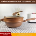 thumbnail image 4 of Clearance! Pot, Clay, Non Stick Pot, Health Preserving Pot, Ceramic Frying Pot, Steaming And Cooking Integrated Pot, Vegetable Frying Pot Holiday Deals 2024 Deals #68, 4 of 4