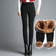 thumbnail image 3 of Leggings muy cálidas de invierno 6xl para mujer, Pantalones ajustados con forro de lana gruesa de talla grande, Pantalones pitillo de lana de cordero de cintura alta, 3 of 5