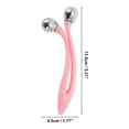 thumbnail image 2 of Unique Bargains 1 Pc Convenient Facial Roller for Beauty Parlor Pink PP ABS Electroplating, 2 of 6