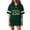 Dark Green, variant on Women's 250th Anniversary USA Athletic Jersey Shirts, 1776-2026 Double-Sided Graphic V-Neck Shirt, Patriotic Varsity Striped Top,Red (S)