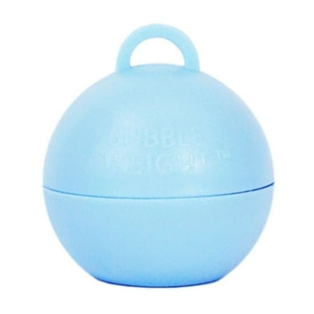 35-gram Bubble Weight - Baby Blue Balloon Weights - 10 pcs