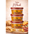 thumbnail image 4 of Pine River Smokey Bacon Cheese Snack Spread, 3 Pack, 8 oz Tubs, Shelf Stable, 4 of 6
