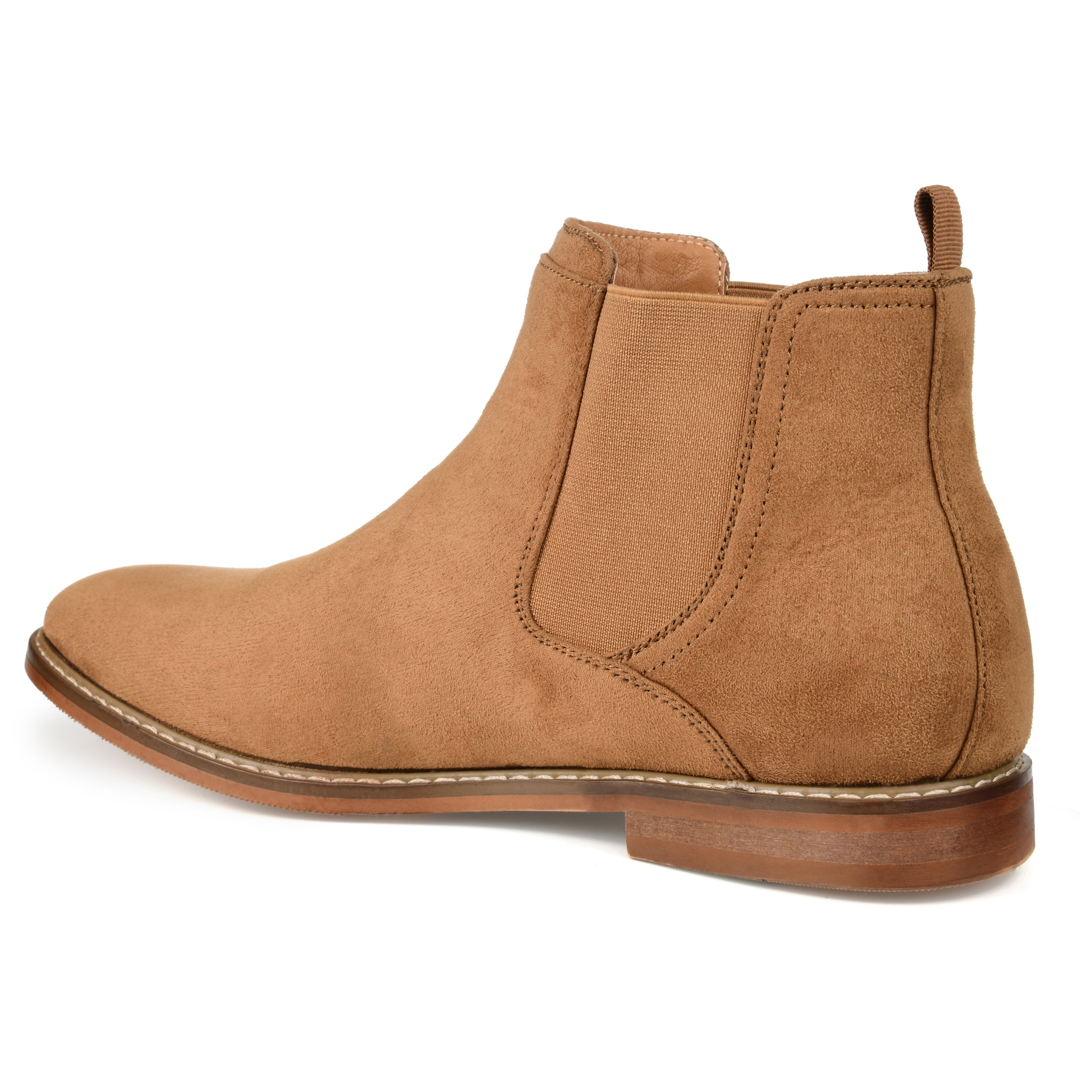 Vance Co. Mens Marshall Wide Width Tru Comfort Foam Pull-on Round Toe Chelsea Boot