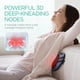thumbnail image 4 of Almohada De Masaje Shiatsu VOYOR-HEALTH Negra Con Calor 3D Para Alivio Del Dolor Para Hombre y Mujer, 4 of 6