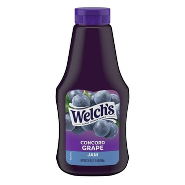 Welch's Concord Grape Jam, 20 oz Squeeze Bottle