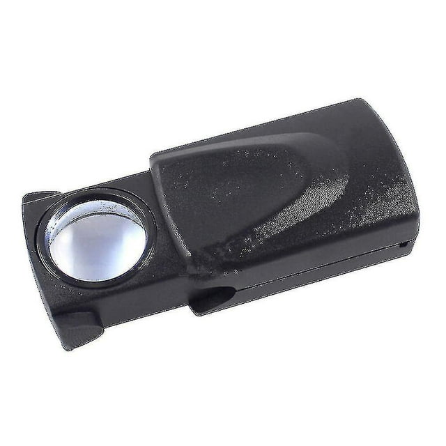 30x Pull Jewelry Magnifier Magnifying Glass Portable Led Light Loupe Monocular Magnifying Glass Loupe Magnifier