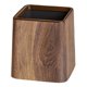thumbnail image 2 of Papelera de escritorio con imitación de madera, ideal para encimeras, dormitorios y cocinas., 2 of 9