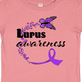 thumbnail image 4 of Inktastic Lupus Awareness butterfly ribbon Boys or Girls Baby T-Shirt, 4 of 5