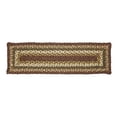 thumbnail image 2 of VHC Brands Tea Cabin Rustic Stair Tread Jute Striped Latex Backing Floor Decor 8.5"x27", 2 of 3